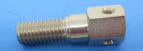 Left Thread Front Insert for Hollymatic Super 54 Patty Machine. Replaces 2595