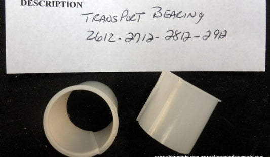 2 Plastic Transport Bearings for 2612, 2712, 2812, 2912 Slicers. Replaces 00-875658.