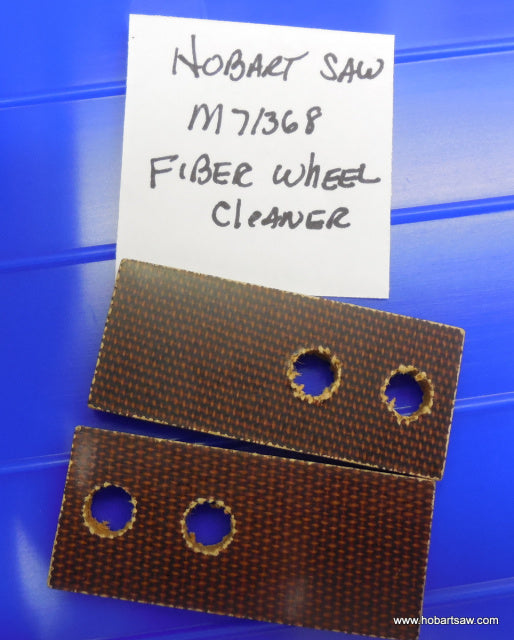 2 Fiber Wheel Cleaners for Hobart 5212, 5214, 5216 Saws. Replaces M71368.