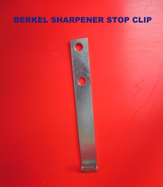 Sharpener Stop Clip for Berkel 807, 817, 808, 818, 909, 919 Slicers. Replaces 01-403475-00792, W-0687.