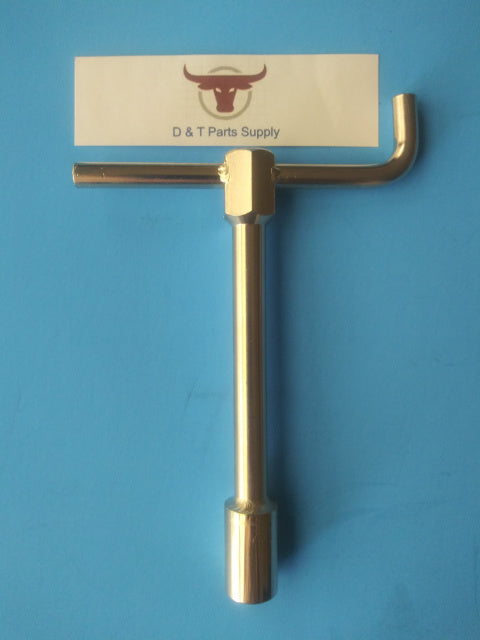1/2" T Wrench for Hollymatic Super 54 Patty Machine. Replaces 3140.
