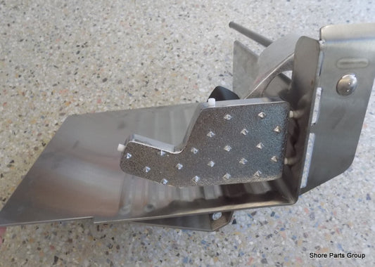 Stainless Meat Carriage for Hobart 1612, 1612E, 1712, 1712E, 1812, 1912 Slicers. Replaces 00-437115-00001