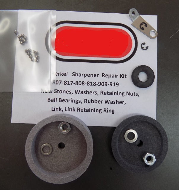 Sharpener Stones Rebuild KIt for Berkel 807 and 817 Meat Slicers.
