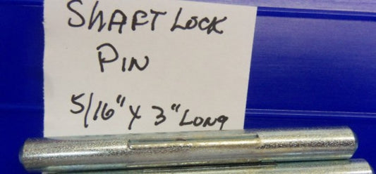 Shaft Lock Pin for Hobart 5214 & 5216 Meat Saws. 5/16" X 3"