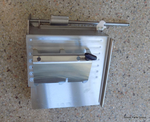 Stainless Carriage Tray for Hobart 1612, 1712, 1812, 1912 Slicers. 00-437115-00001, 00-479544.