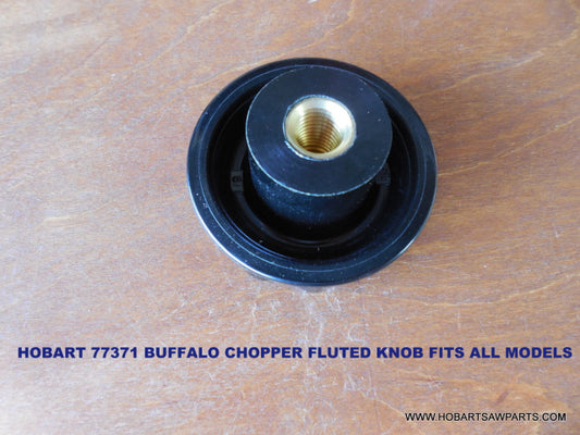 Hobart Fluted Knob Replaces 77371 for Models 8181, 84181, 8181D, 84181D, 8185D, 84185D