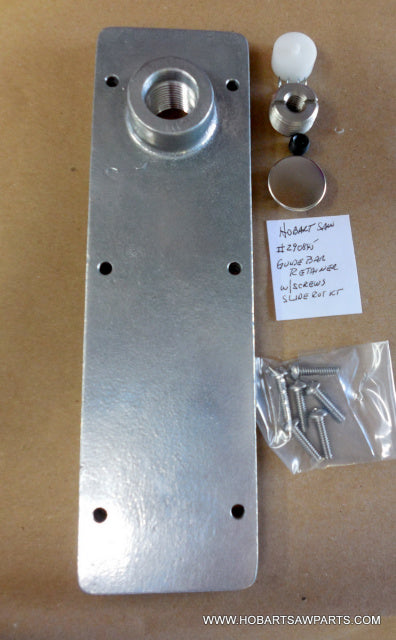 Guide Bar Retainer with Slide Rod Stop Replaces Parts 290845, 291575, SL-21-35 for Hobart 5801, 5701, 5700 Meat Saws
