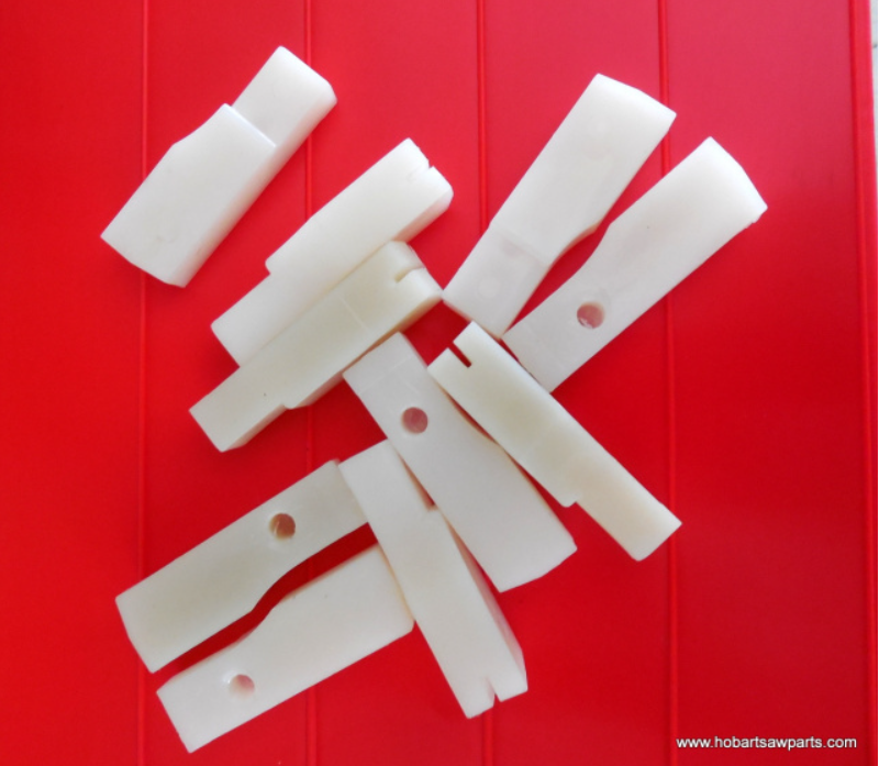 10 Nylon Filler Blocks (blade guards) for Hobart 5700, 5701, 5801, 6614 & 6801 Saws