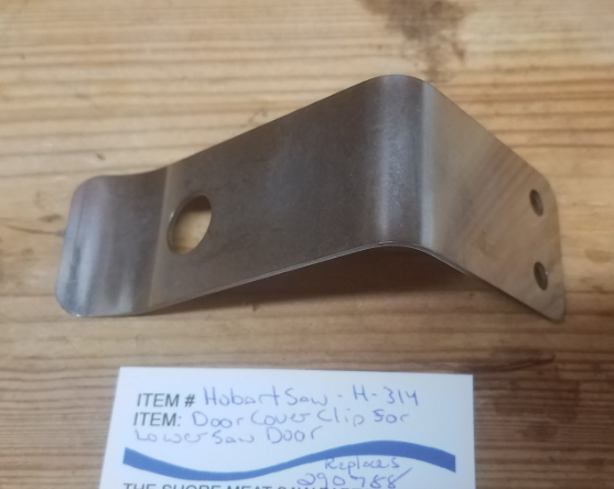 Lower Door Cover Clip Replaces 290788 for Hobart 5700, 5701, 5801, 6614 & 6801 Saws