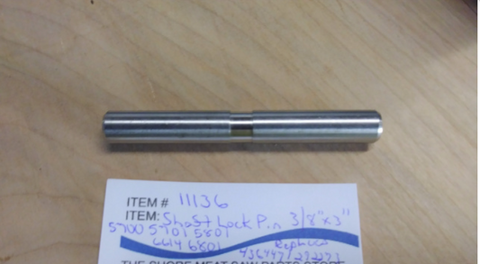 Shaft Drive Lock Pin Replaces 00-436447 Hobart 5700, 5701, 5801, 6614 & 6801 Meat Saws