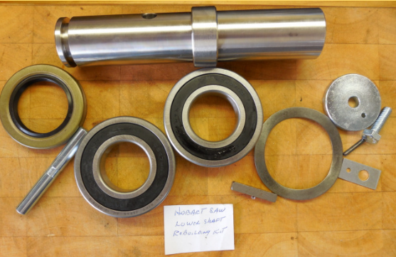 Lower Shaft Assembly 292278, BB-8-14 for Hobart 5801, 6614 & 6801 Meat Saws