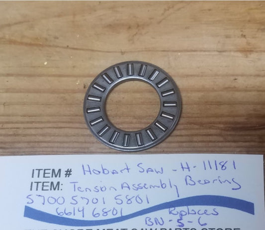 Tension Assembly Bearing replaces BN-5-6 for Hobart 5700, 5701, 5801, 6614 &amp; 6801 Meat Saws