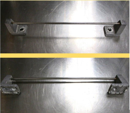 Left Table Support and Anchor Rod 290751, 290758-1 for Hobart 5801, 5700, 5701 Meat Saw