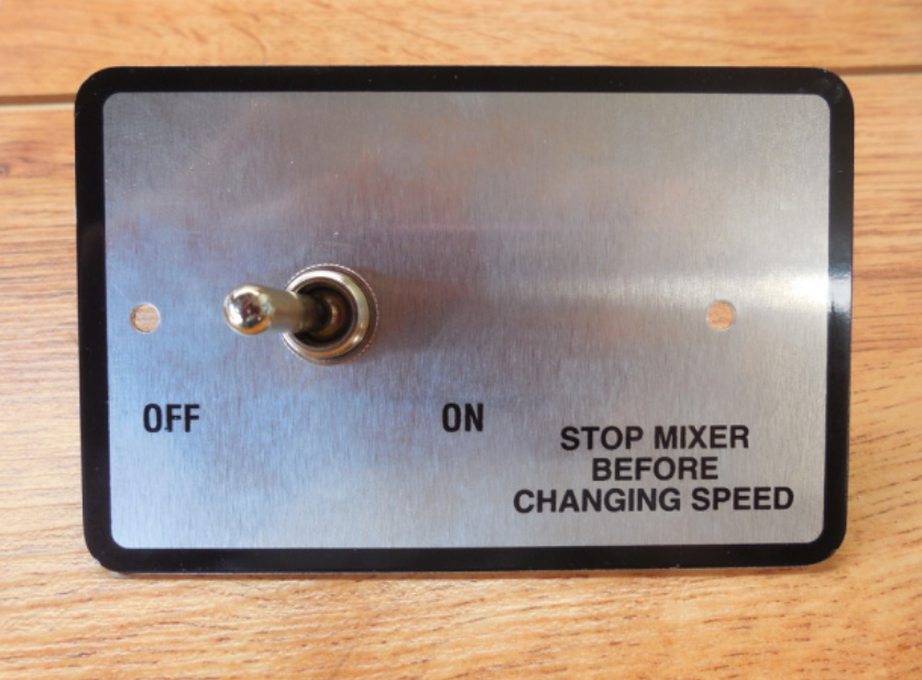 On/Off Switch and Plate 00-873115-00002 for Hobart A200 Mixer