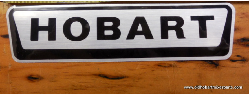 Hobart A120, A200 Hobart Decal 4 1/8 inch Long 00-118363