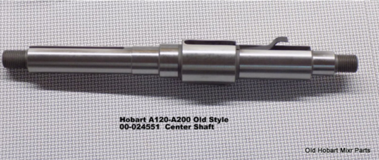Old Style Planetary Shaft with spring 00-024551 for Hobart A120 and A200 Mixers
