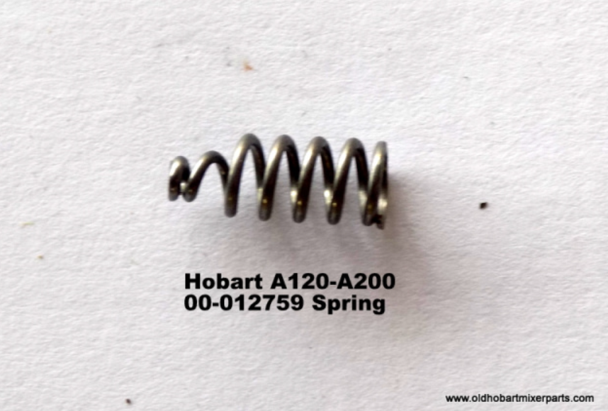 Hobart A120, A200 Control Arm Spring 00-012759