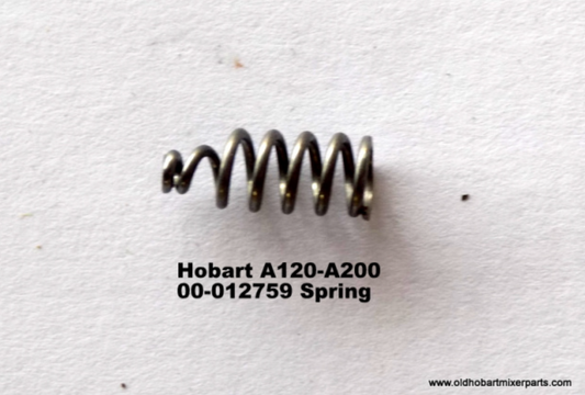 Hobart A120, A200 Control Arm Spring 00-012759