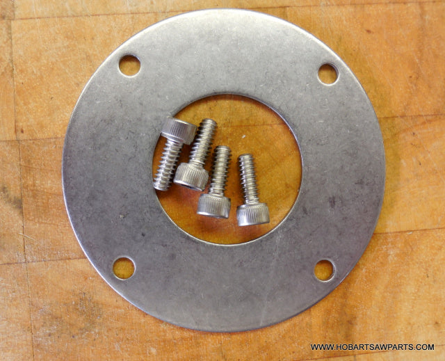 Rear Pulley Cover replaces 00-873461-00002 and SC-067-16 for Hobart 6614, 6801 Meat Saws
