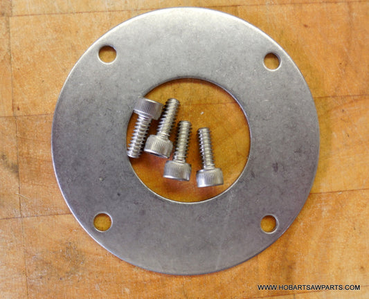 Rear Pulley Cover replaces 00-873461-00002 and SC-067-16 for Hobart 6614, 6801 Meat Saws